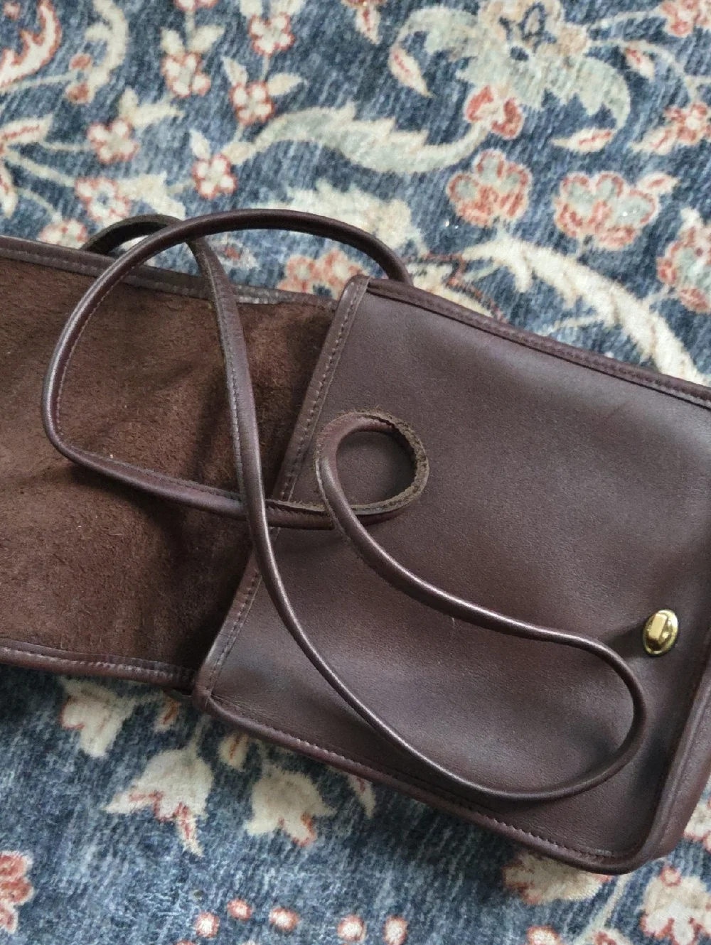 Coach Compact Pouch Brown Small 9620 Bag - Picture 5 of 11